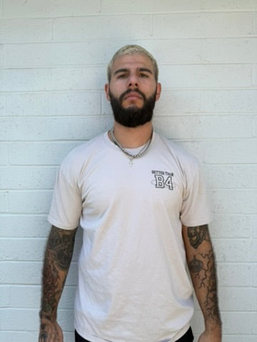 B4 Better Parent Club Natural Staple Tee